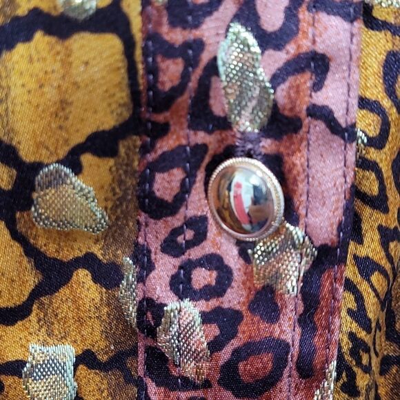 ESCADA BY MARGARETHA LEV 💯%SILK TOP SIZE 34 NWOT - Picture 4 of 7